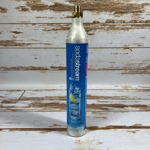 SodaStream 60L Carbon Dioxide Cylinder CO2 Lightweight Aluminum Carbonator - Picture 1 of 2